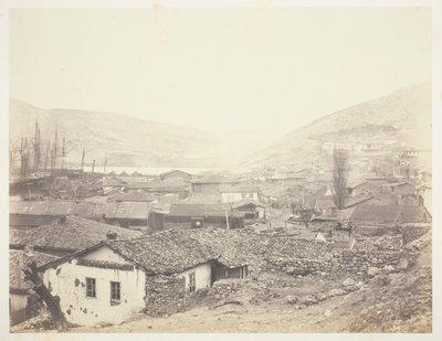 Ogólny widok na Bałakławę autorstwa Roger Fenton