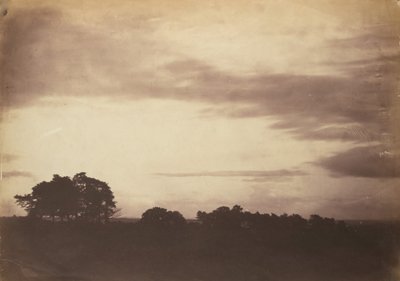 Krajobraz z chmurami, prawdopodobnie 1856. autorstwa Roger Fenton