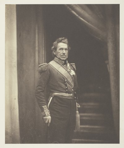 Generał porucznik Sir de Lacy Evans, G.C.B. autorstwa Roger Fenton