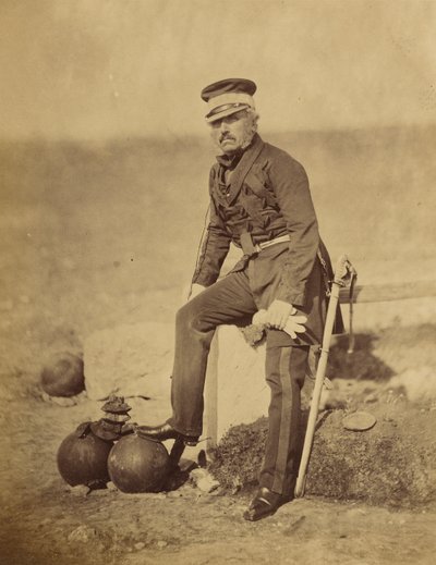 Generał porucznik Barnard, C.B. autorstwa Roger Fenton