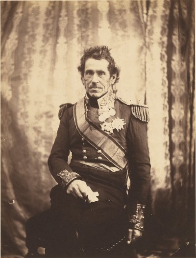 Generał porucznik Sir De Lacy Evans, G.C.B. autorstwa Roger Fenton