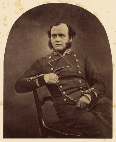 Generał major Charles Ashe Windham autorstwa Roger Fenton