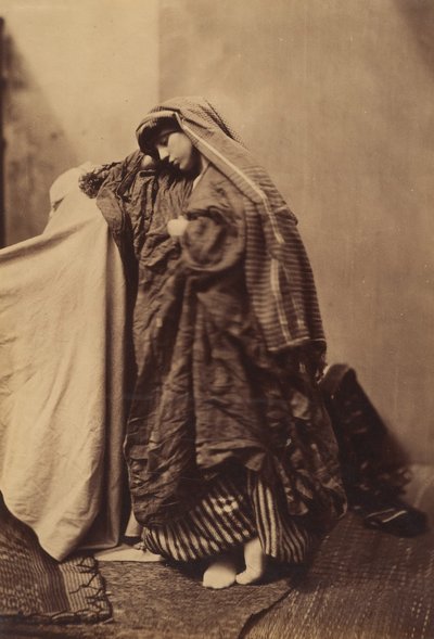 Orientalistyczne studium kobiety, 1858. autorstwa Roger Fenton