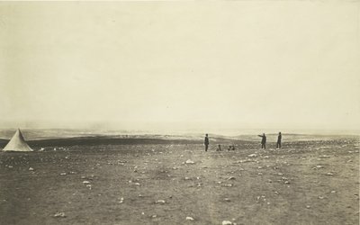 Sewastopol ze wzgórza Cathcart, 1855. autorstwa Roger Fenton