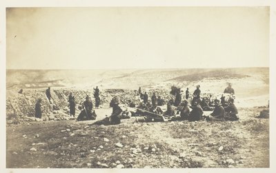 Francuska reduta pod Inkermann autorstwa Roger Fenton