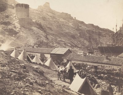 Zamek Genueński, Balaklava, 1855. autorstwa Roger Fenton