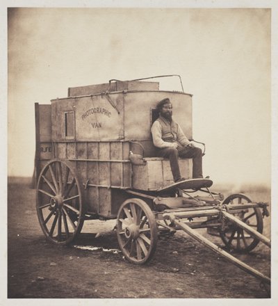 Van fotografa z Marcusem Sparlingiem na Krymie, 1855 autorstwa Roger Fenton