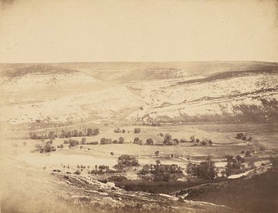 Dolina Inkermann III. autorstwa Roger Fenton