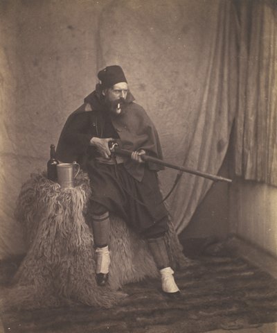 Żuaw, 2. dywizja, 1855. autorstwa Roger Fenton