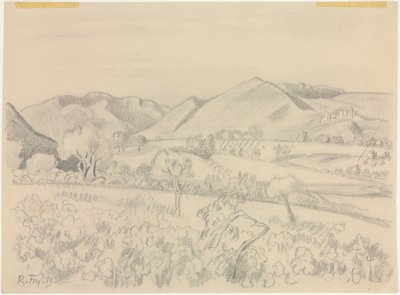 Krajobraz autorstwa Roger Fry