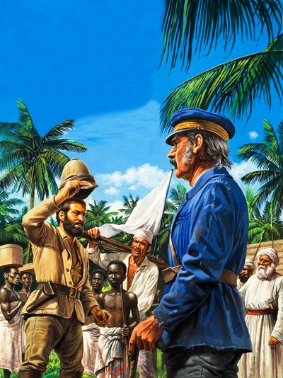 Henry Stanley wita Davida Livingstone