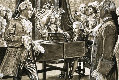 The Music-Makers: Geniusz w wieku sześciu lat (Mozart) autorstwa Roger Payne