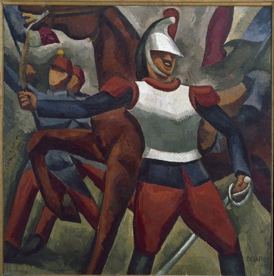 Kirasjer (olej na płótnie) autorstwa Roger de La Fresnaye