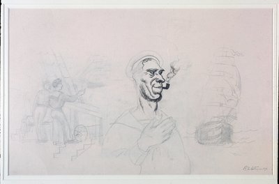 Marynarz (Rysunek, XX wiek) autorstwa Roger de La Fresnaye