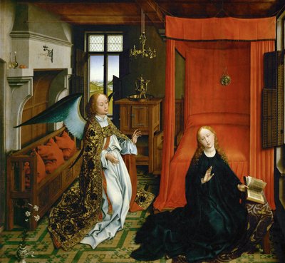 Zwiastowanie ... autorstwa Rogier van der Weyden