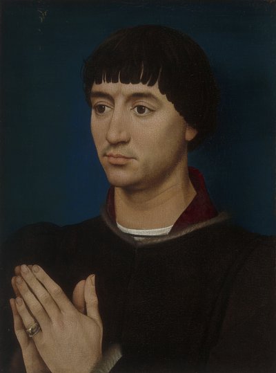 Portret Jeana Grosa, 1460-64 autorstwa Rogier van der Weyden