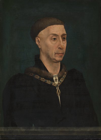 Portret Filipa Dobrego 1396-1467 autorstwa Rogier van der, Weyden