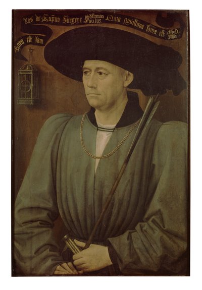 Portret Sędziego Turnieju (olej na desce) autorstwa Rogier van der Weyden