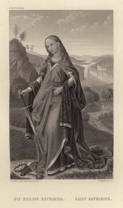 Święta Katarzyna autorstwa Rogier van der Weyden