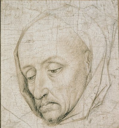 Gabinet głowy starca, XV wiek autorstwa Rogier van der Weyden