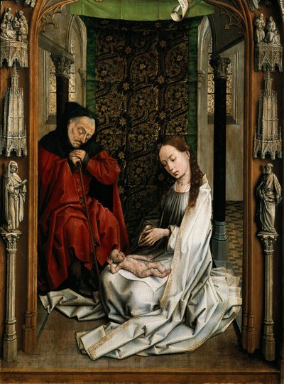 Narodzenie Chrystusa autorstwa Rogier van der Weyden