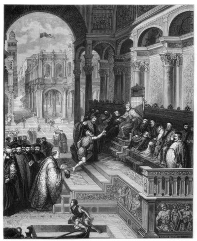 Prezentacja Pierścienia, 1534 1870 autorstwa Roland Brunier
