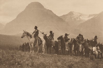 The Pass Finders, Piegan, Montana, 1913 (zdjęcie) autorstwa Roland W. Reed