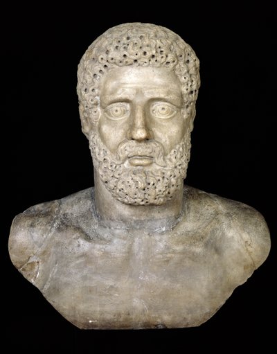 Popiersie Herkulesa (marmur) autorstwa Roman