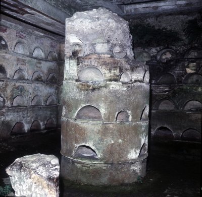 Kolumbarium - Grób Scypiona w Rzymie. autorstwa Roman