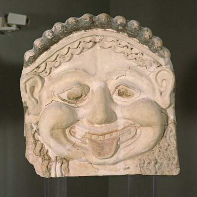 Głowa Gorgony (tynk) autorstwa Roman