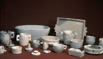 Naczynia domowe znalezione w Górnym Mieście Jerozolimy, początek I w. autorstwa Roman