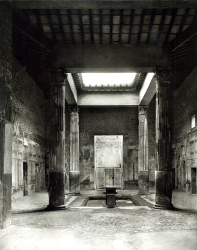 Impluvium w Domu Srebrnego Wesela autorstwa Roman