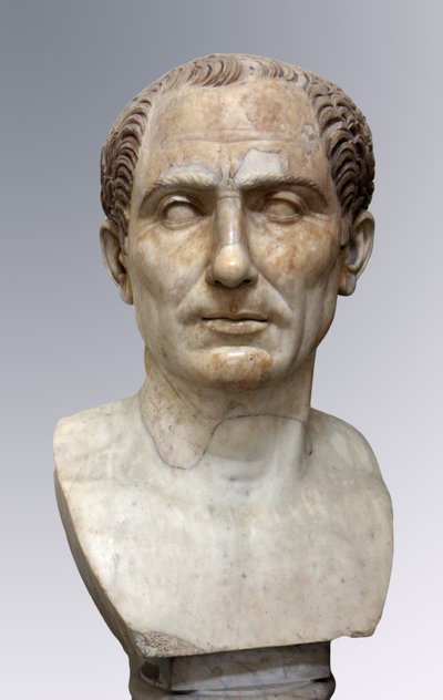 Juliusz Cezar (marmur) autorstwa Roman