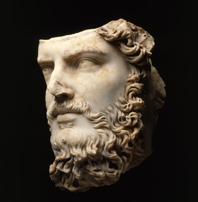 Portret współcesarza Lucjusza Werusa autorstwa Roman