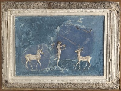 Panel reliefowy, autorstwa Roman