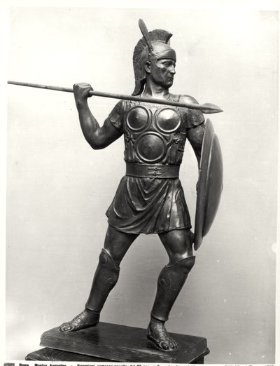 Statuetka Samnickiego wojownika autorstwa Roman