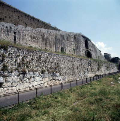 Sanktuarium fortuny w Palestrinie w Lacjum. autorstwa Roman