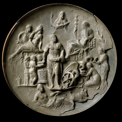 Srebrna patera z Akwilei z alegorią płodności autorstwa Roman