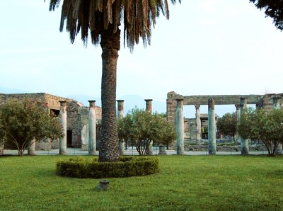 Widok na Dom Casa dei Vettii (Dom Vettii) autorstwa Roman