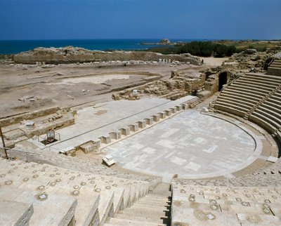 Widok Teatru Rzymskiego autorstwa Roman