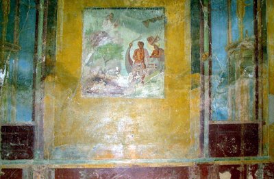 Malowidło ścienne z Domu Tragicznego Poety autorstwa Roman