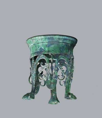 Brązowy stojak autorstwa Roman Imperial Period