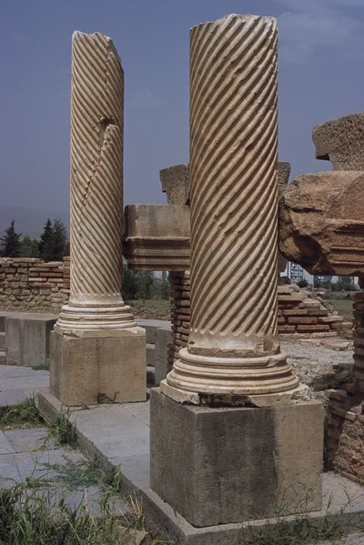 Widok Biblioteki, ok. 100 ne, okres cesarski (27 pne-395 ne) autorstwa Roman Imperial Period