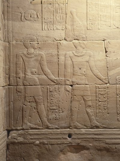 Świątynia Dendur, ok.10 pne (piaskowiec eolski) autorstwa Roman Period Egyptian