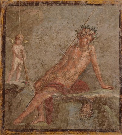 Narcyz, I H. I wiek. OGŁOSZENIE. autorstwa Roman Pompeian wall painting.