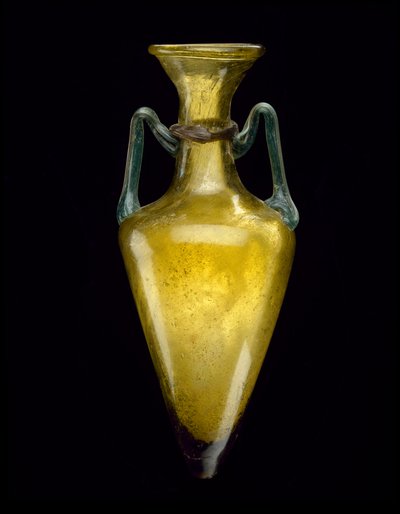 Amforyskos, 300-500 (szkło dmuchane) autorstwa Roman Roman