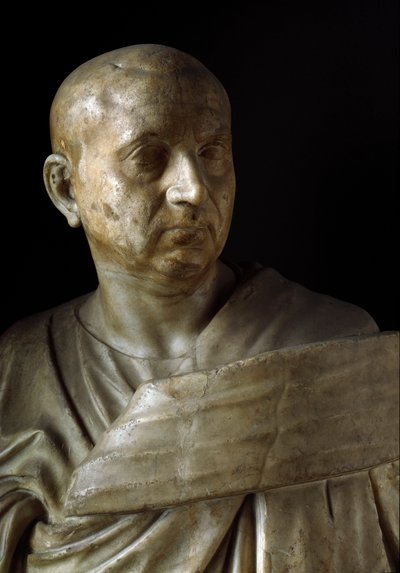 Popiersie Scypiona Afrykanina (rzeźba z marmuru) autorstwa Roman Roman