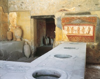 Italia, Campanian alue, Pompei, Thermopolium in Via dell