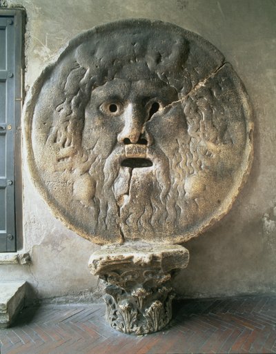 La Bocca di Verita (Usta Prawdy) (zdjęcie) autorstwa Roman Roman