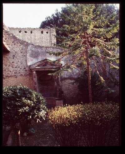 Lararium Casa del Mobilio Carbonizzato (Dom Zwęglonych Mebli), V wpne-I wne autorstwa Roman Roman